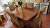 WOW! A Beautiful, Traditional 11 PC. SOLID WOOD DINING SET.