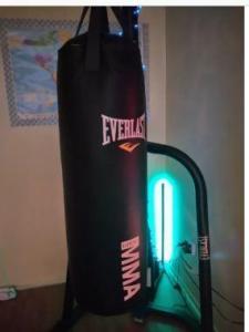 Boxing bag and stand Everlast