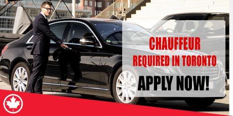 CHAUFFEUR REQUIRED IN TORONTO