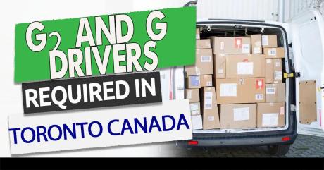 Need G2 and G drivers for Morning shift