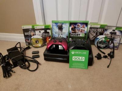 Xbox One 1TB Bundle !! + 2 Controllers !! + 10 Games !! $280.00