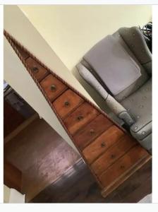 Antique style hardwood cabinet imported from England