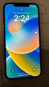 Apple iPhone 12 Pro max, 256 GB, Blue, Like New (4 Free cases)