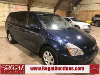 2006 KIA SEDONA LX 4D VAN LX in blue, Automatic Transmission