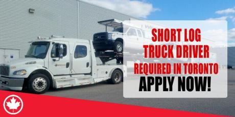 SHORT LOG TRUCK DRIVER REQUIRED IN TORONTO