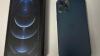 Almost new iPhone 12Pro Max, 256GB, unlocked, Pacific blue: FIRM