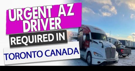 Az drivers, owner operator, on to qc, usa