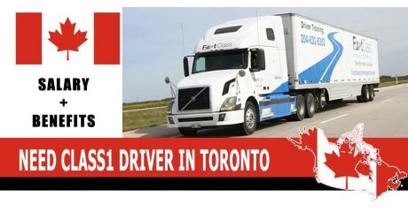 NEED CLASS1 DRIVER IN TORONTO