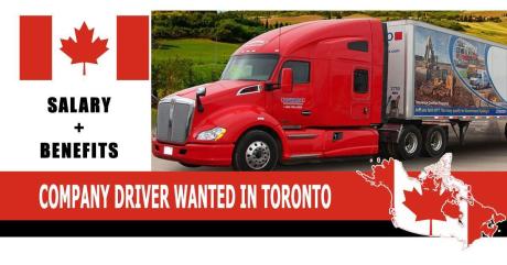 COMPANY DRIVER WANTED IN TORONTO