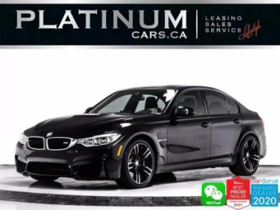 2016 BMW M3 425HP, PREMIUM, NAV, HEATED, HARMON KARDON $69,800+ taxes