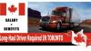 Long-Haul Driver Required IN TORONTO