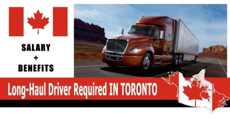 Long-Haul Driver Required IN TORONTO