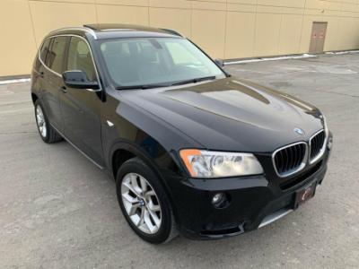 2013 BMW X3 28i NAVI PANO HEATED BLUTOOTH LOADED BLK LEATHR $14,999.00+ taxes