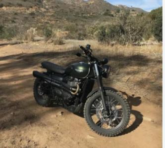 Custom 2018 Triumph Scrambler