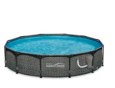 Polygroup Outdoor Above Ground Pool 12x33" NEW