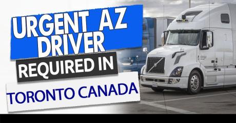 AZ Driver for ON to USA runs URGENT