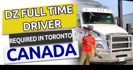 Dz Driver full time - $27/hr