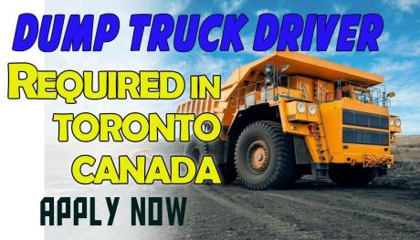Dump truck job