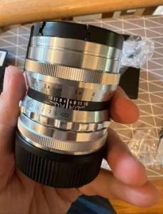 Voigtlander Ultron 35mm f/1.7 limited brass silver Leica M