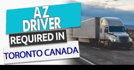 Hiring AZ Drivers - Canada Only