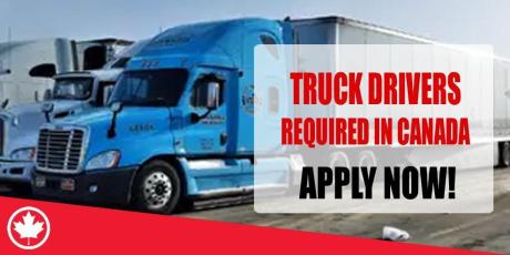 TRUCK DRIVERS REQUIRED IN CANADA