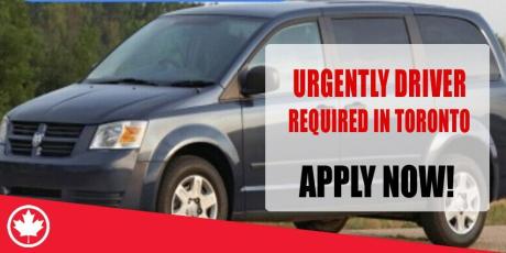 URGENTLY DRIVER REQUIRED IN TORONTO