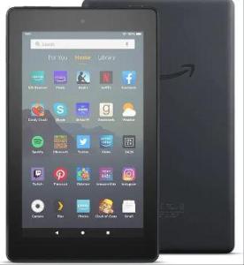 Amazon Fire 7 tablet in like new condition w/new case