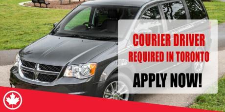 COURIER DRIVER REQUIRED IN TORONTO