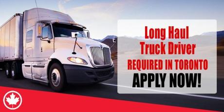 Long Haul Truck Driver REQUIRED IN TORONTO