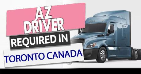 Hiring AZ Drivers Dedicated Runs Canada & USA (Short Haul)