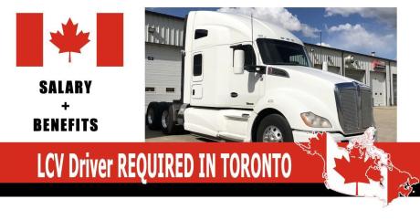 LCV Driver REQUIRED IN TORONTO