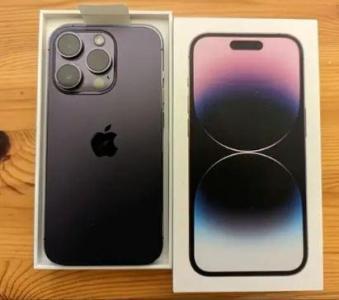 New openbox iPhone 14 pro deep purple
