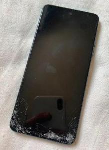 Unlocked HUAWEI P Smart 2021 with broken screen AS-IS cheap!