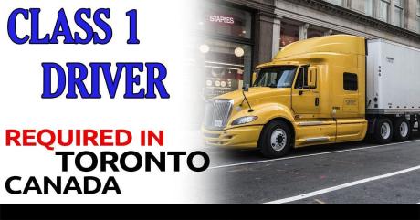 HIRING CLASS 1 DRIVERS TO USA