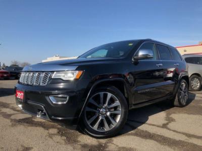 2017 Jeep Grand Cherokee OVERLAND**LEATHER**PANORAMIC SUNROOF**TRAILER TOW $31,495.00+ taxes