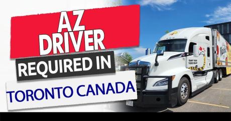 AZ drivers needed for dedicated switch run from Toronto Winnipeg
