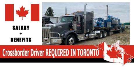 Crossborder Driver REQUIRED IN TORONTO