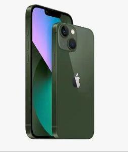Green IPhone 13 256GB with box and charger