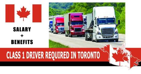 CLASS 1 DRIVER REQUIRED IN TORONTO