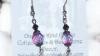 Halloween Gothic beaded Charm Earrings ~Handmade!