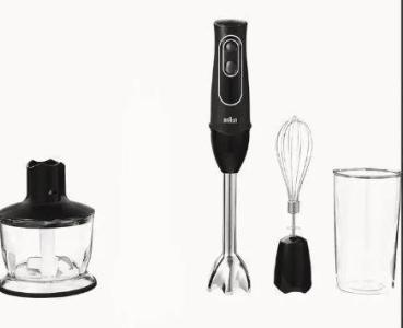BRAUN Multiquick set (MQ537) - hand mixer & blender, Black