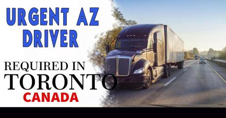 AZ DRIVER TORONTO MONTREAL UPTO 55 cents per mile