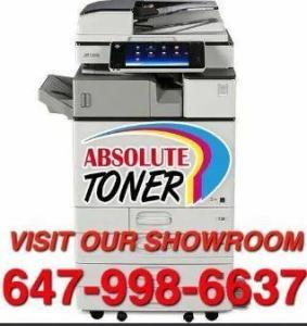 LOWEST PRICE COPIERS PRINTERS MP C3003 SALE. FROM $16.99 LEASE