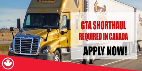 GTA SHORTHAUL REQUIRED IN TORONTO