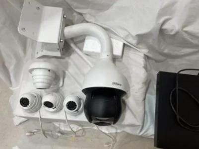 Dahua security cameras + 16 Channel Digital Video Recorder