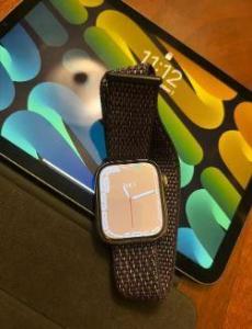 Apple Watch Series 7 45mm Stainless Steel Gold