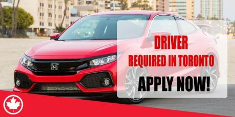 DRIVER REQUIRED IN TORONTO