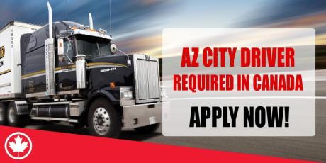 AZ CITY DRIVER REQUIRED IN DUBAI