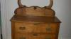 ANTIQUE OAK WASH STAND