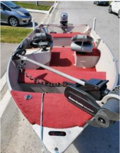 Selling Excellent 14.5ft aluminum boat or trade for 16ft
